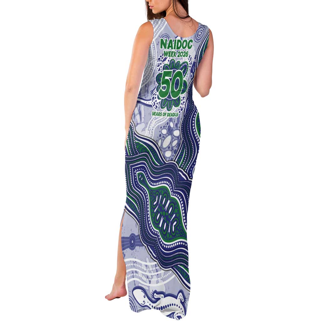 New Zealand Warriors NAIDOC Week 2026 Tank Maxi Dress First Nations of Australia Aboriginal Mascot Rugby