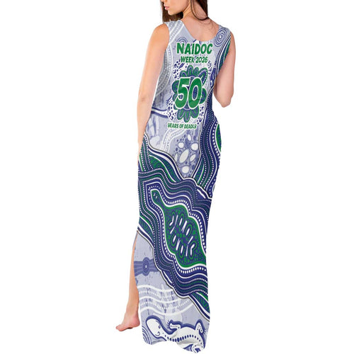 New Zealand Warriors NAIDOC Week 2026 Tank Maxi Dress First Nations of Australia Aboriginal Mascot Rugby