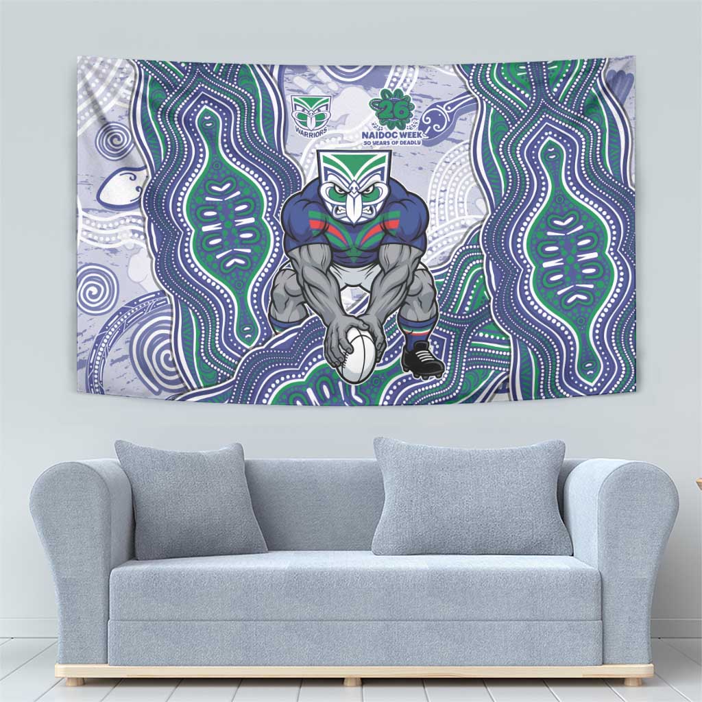 New Zealand Warriors NAIDOC Week 2026 Tapestry First Nations of Australia Aboriginal Mascot Rugby