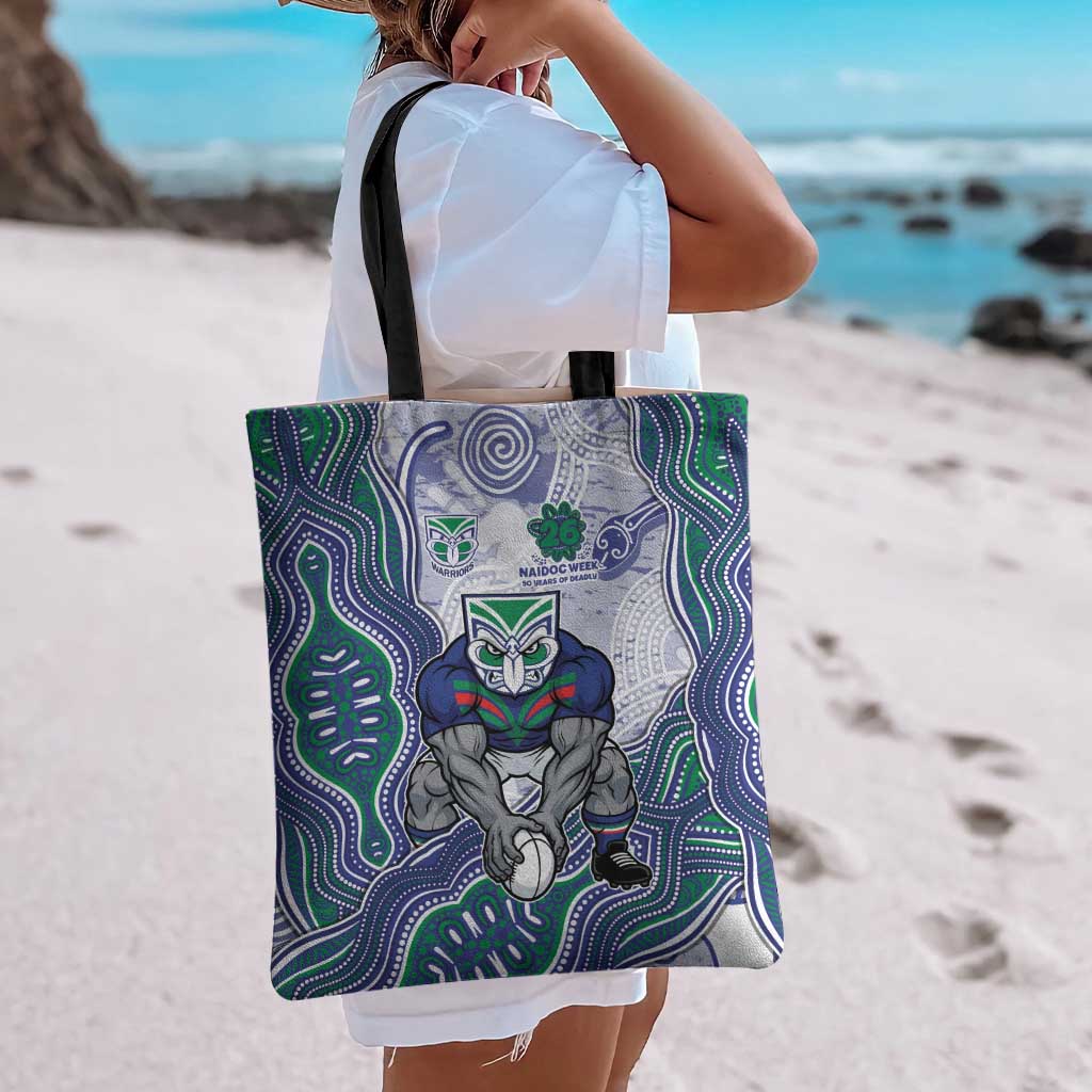 New Zealand Warriors NAIDOC Week 2026 Tote Bag First Nations of Australia Aboriginal Mascot Rugby