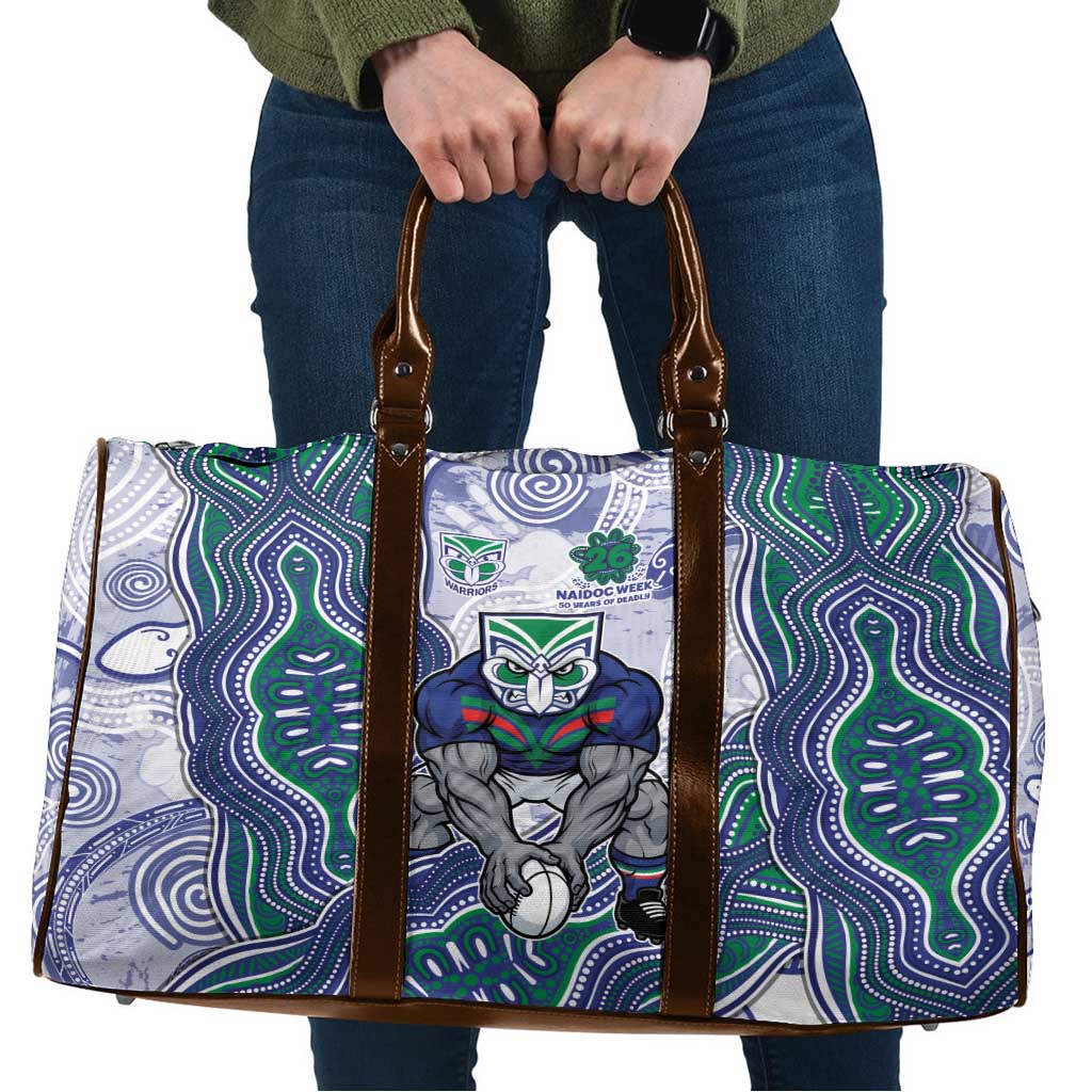 New Zealand Warriors NAIDOC Week 2026 Travel Bag First Nations of Australia Aboriginal Mascot Rugby