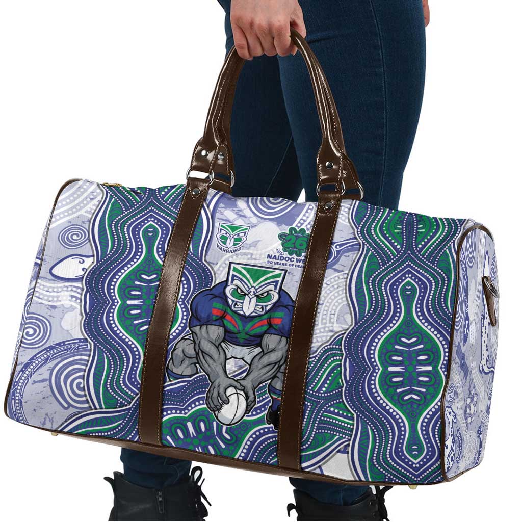 New Zealand Warriors NAIDOC Week 2026 Travel Bag First Nations of Australia Aboriginal Mascot Rugby