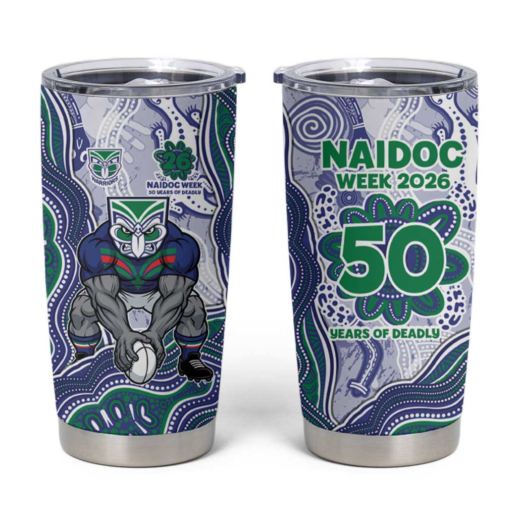 New Zealand Warriors NAIDOC Week 2026 Tumbler Cup First Nations of Australia Aboriginal Mascot Rugby