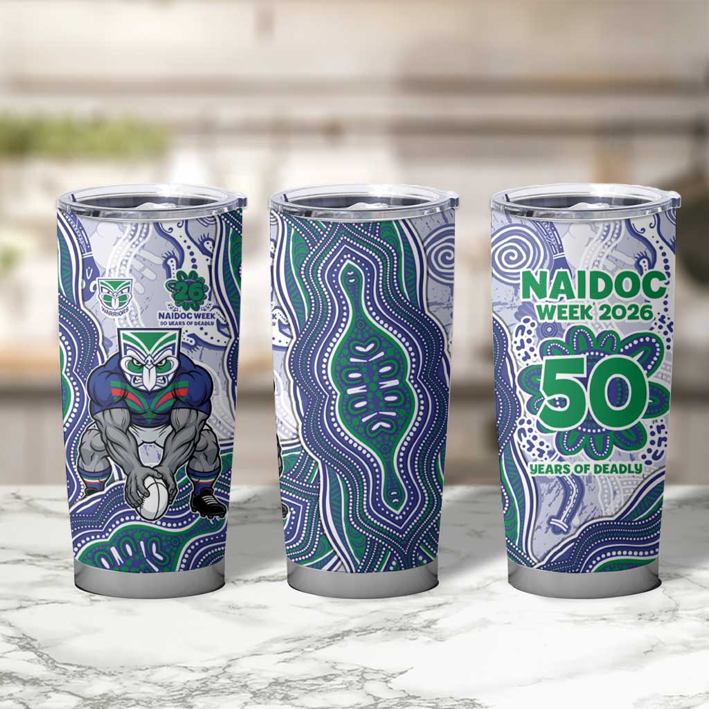 New Zealand Warriors NAIDOC Week 2026 Tumbler Cup First Nations of Australia Aboriginal Mascot Rugby