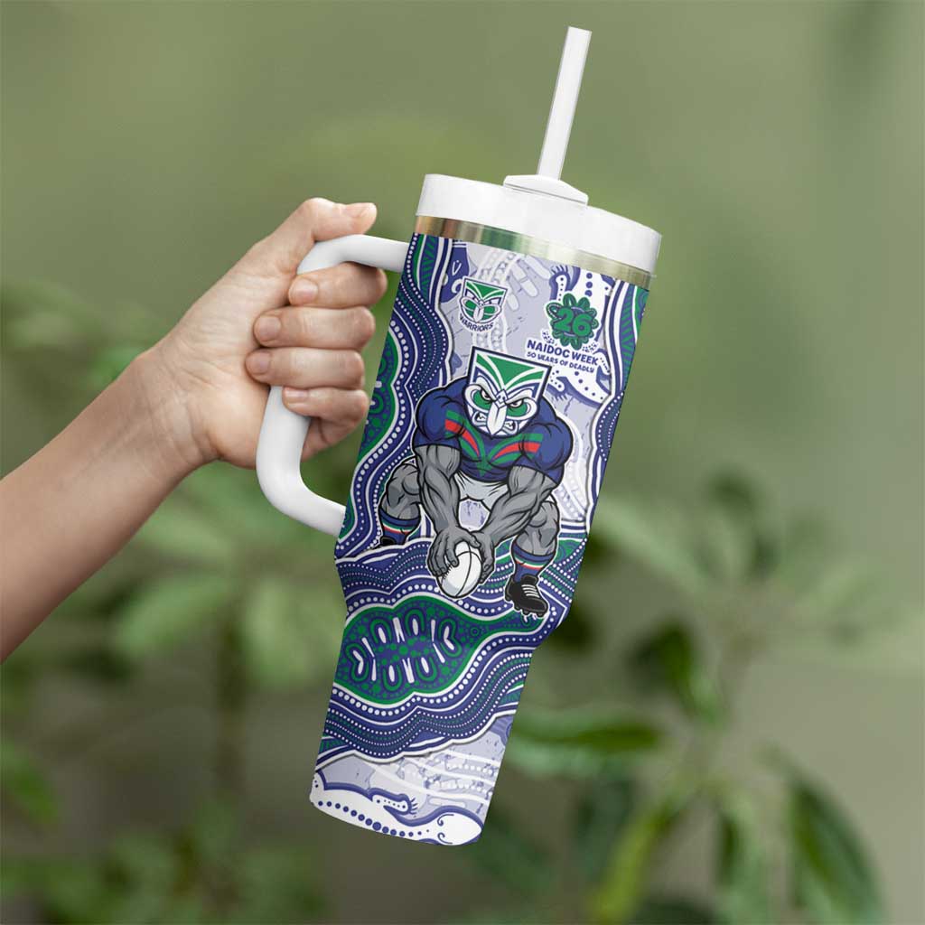 New Zealand Warriors NAIDOC Week 2026 Tumbler With Handle First Nations of Australia Aboriginal Mascot Rugby