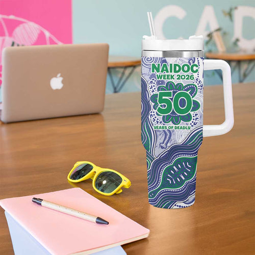 New Zealand Warriors NAIDOC Week 2026 Tumbler With Handle First Nations of Australia Aboriginal Mascot Rugby