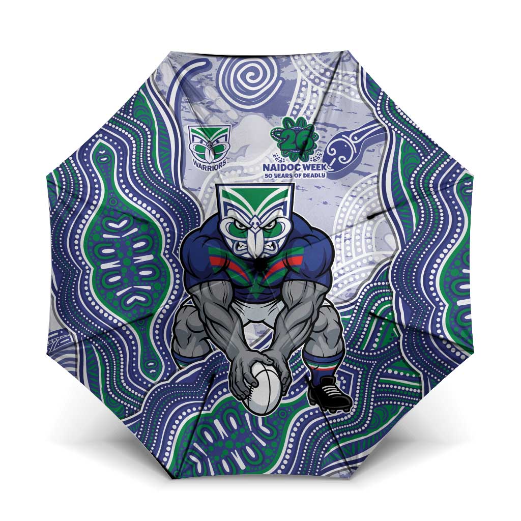 New Zealand Warriors NAIDOC Week 2026 Umbrella First Nations of Australia Aboriginal Mascot Rugby