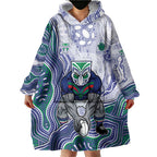 New Zealand Warriors NAIDOC Week 2026 Wearable Blanket Hoodie First Nations of Australia Aboriginal Mascot Rugby