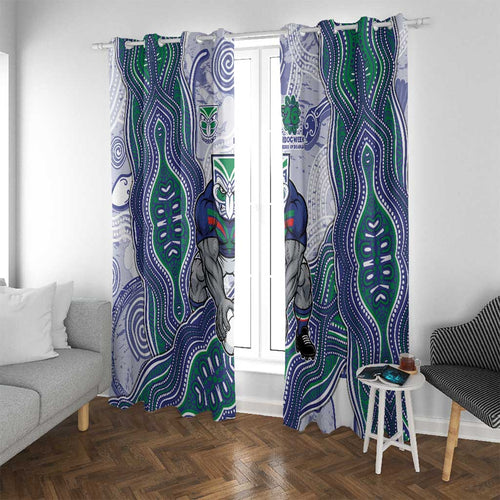 New Zealand Warriors NAIDOC Week 2026 Window Curtain First Nations of Australia Aboriginal Mascot Rugby