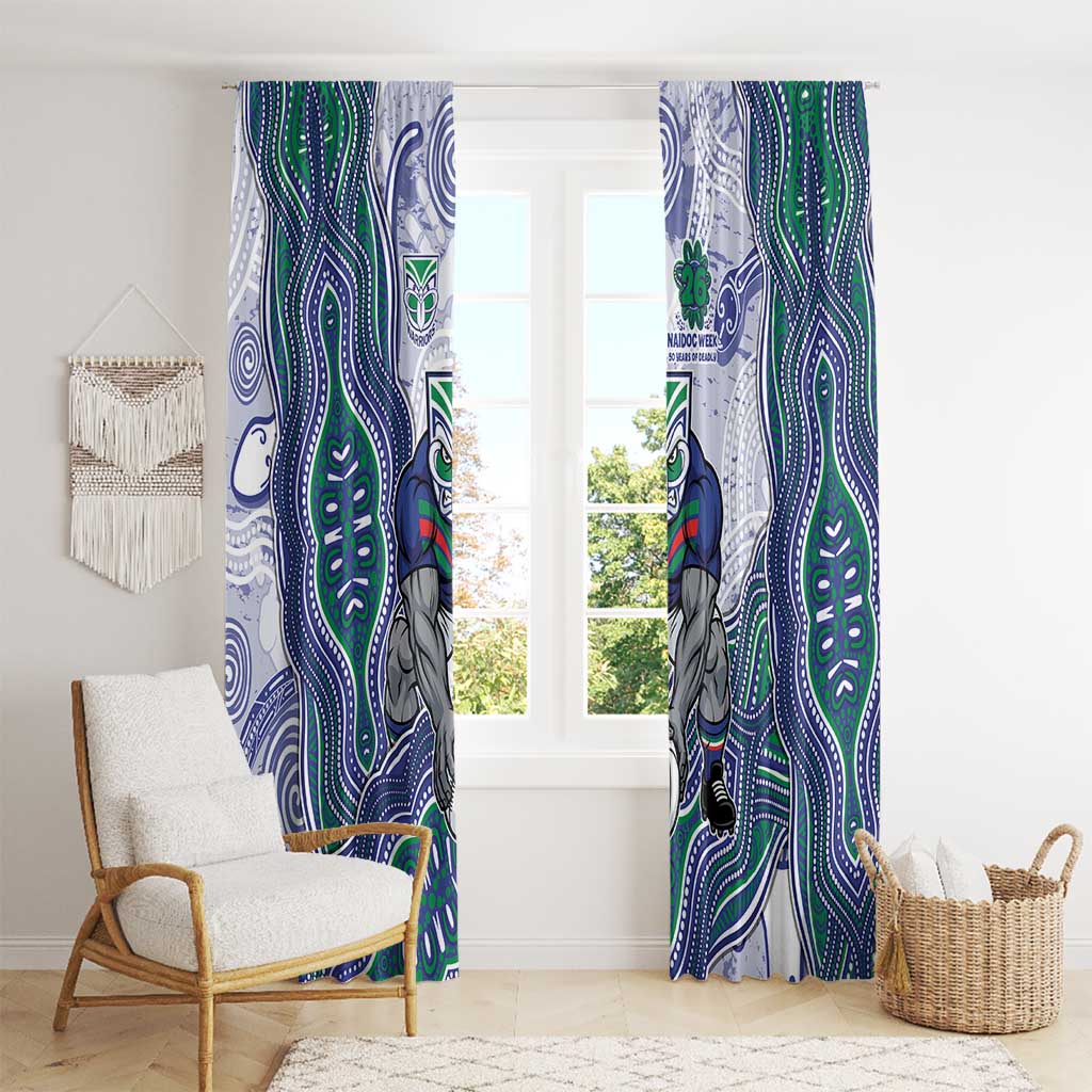 New Zealand Warriors NAIDOC Week 2026 Window Curtain First Nations of Australia Aboriginal Mascot Rugby