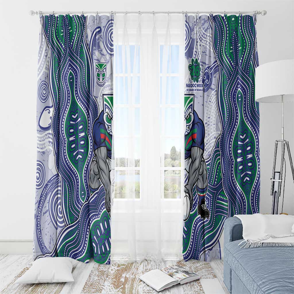 New Zealand Warriors NAIDOC Week 2026 Window Curtain First Nations of Australia Aboriginal Mascot Rugby