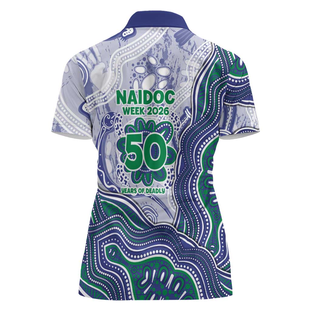 New Zealand Warriors NAIDOC Week 2026 Women Polo Shirt First Nations of Australia Aboriginal Mascot Rugby