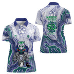 New Zealand Warriors NAIDOC Week 2026 Women Polo Shirt First Nations of Australia Aboriginal Mascot Rugby