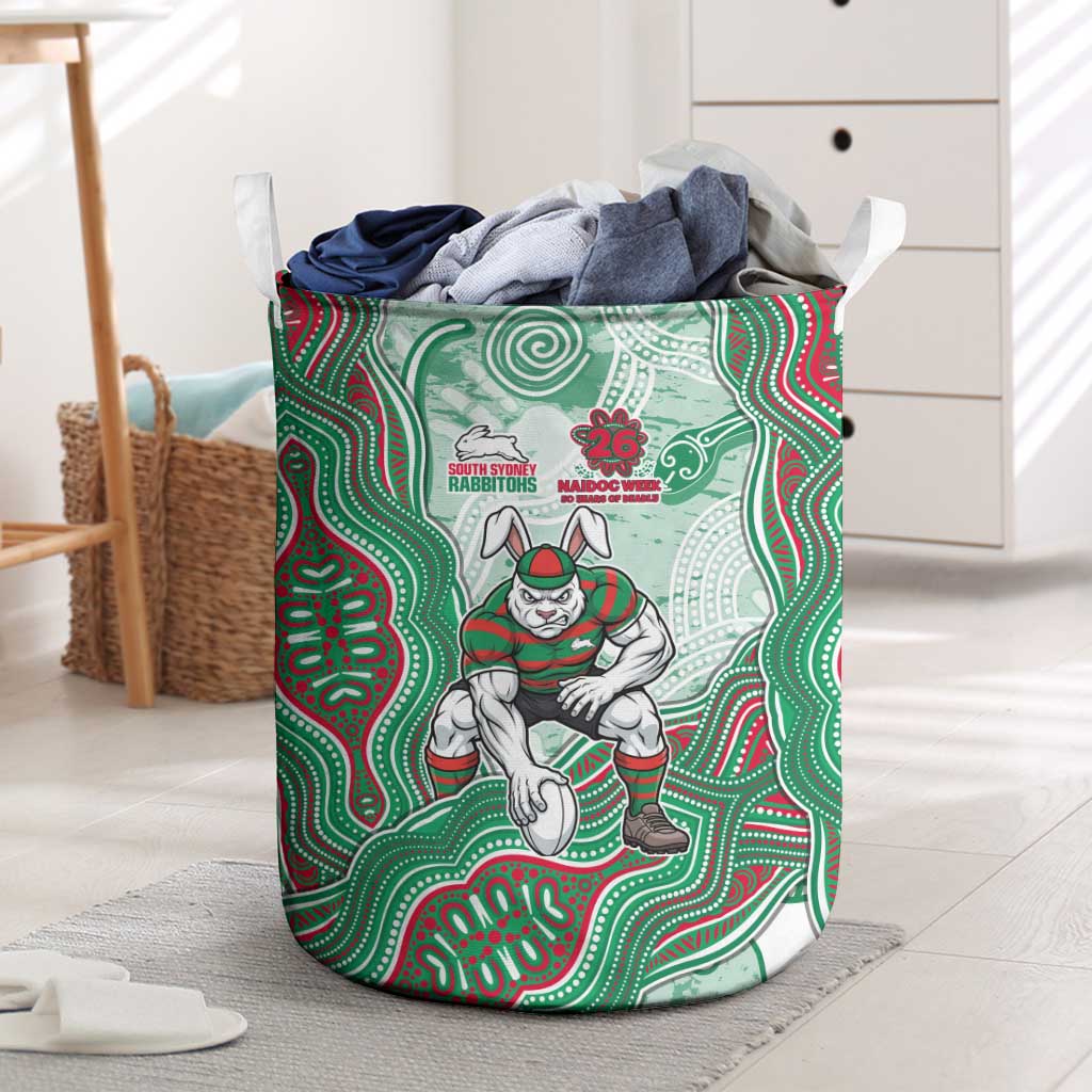 South Sydney Rabbitohs NAIDOC Week 2026 Laundry Basket First Nations of Australia Aboriginal Mascot Rugby