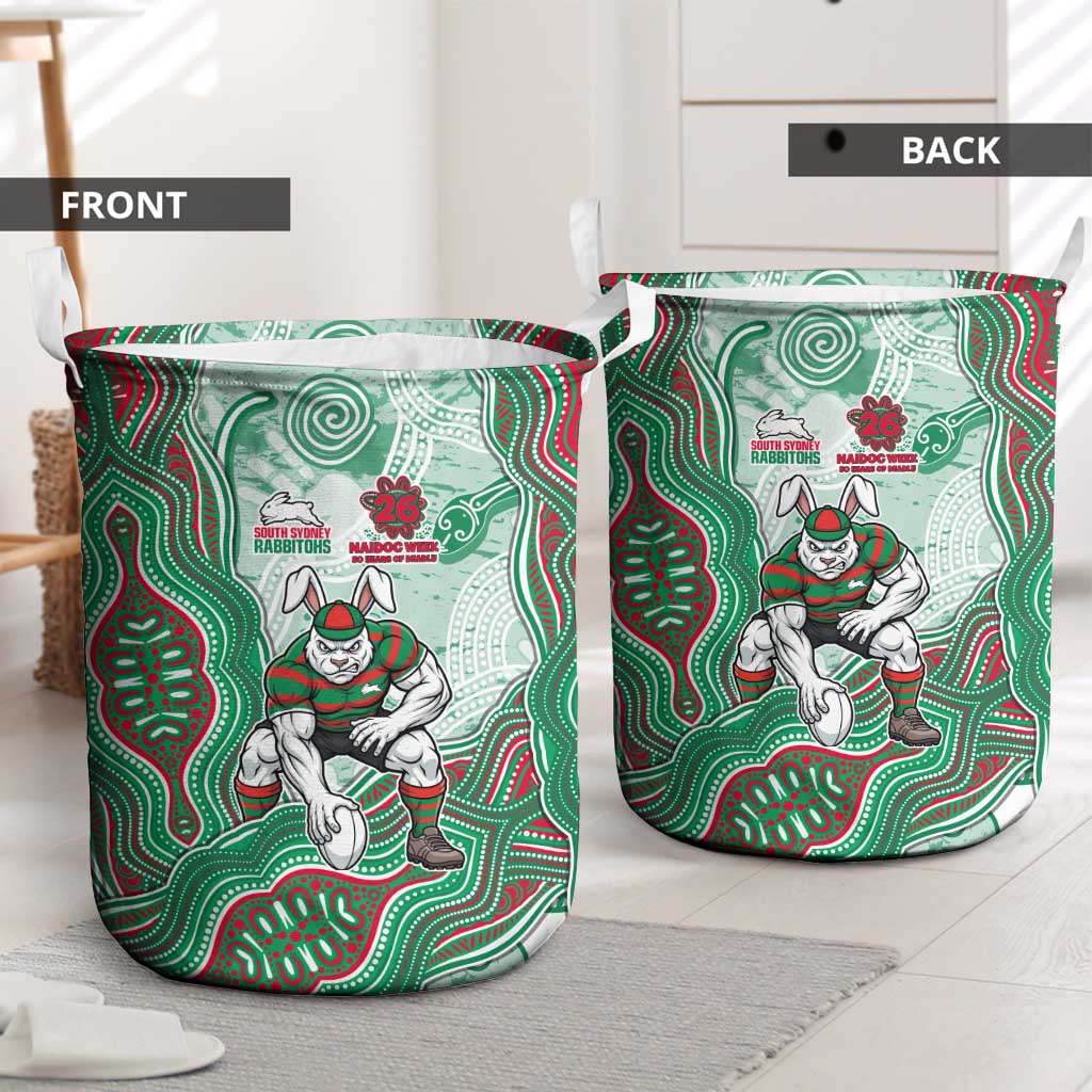 South Sydney Rabbitohs NAIDOC Week 2026 Laundry Basket First Nations of Australia Aboriginal Mascot Rugby