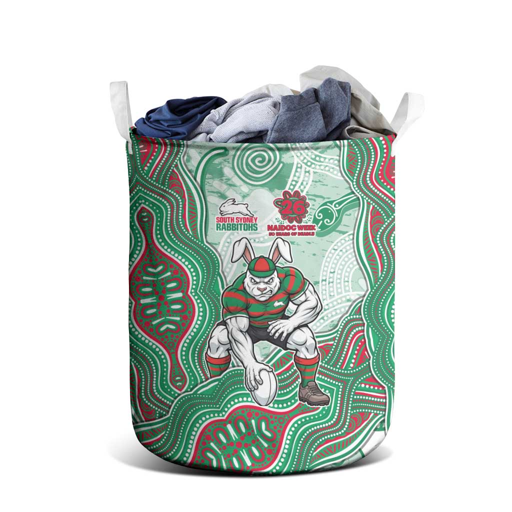 South Sydney Rabbitohs NAIDOC Week 2026 Laundry Basket First Nations of Australia Aboriginal Mascot Rugby