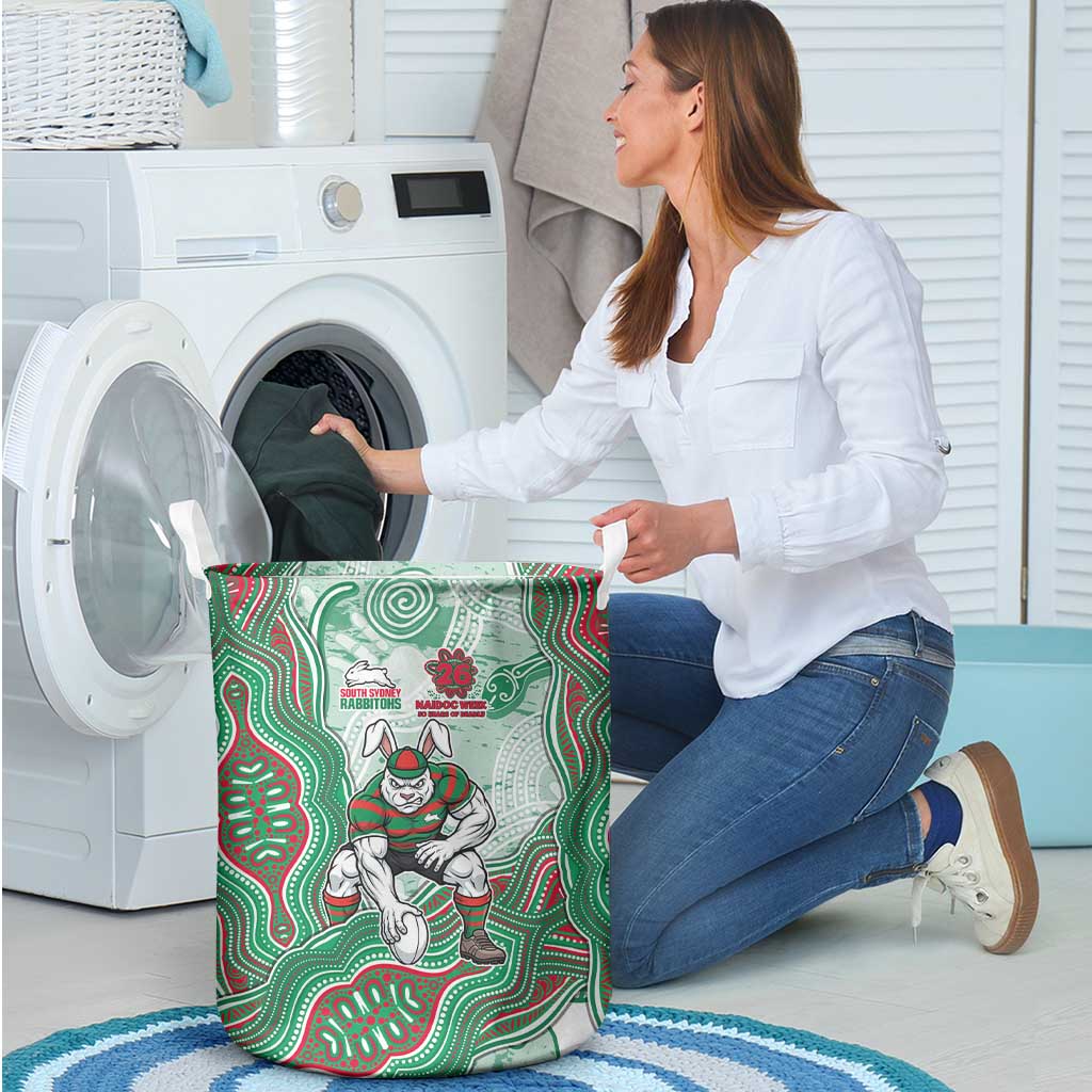South Sydney Rabbitohs NAIDOC Week 2026 Laundry Basket First Nations of Australia Aboriginal Mascot Rugby