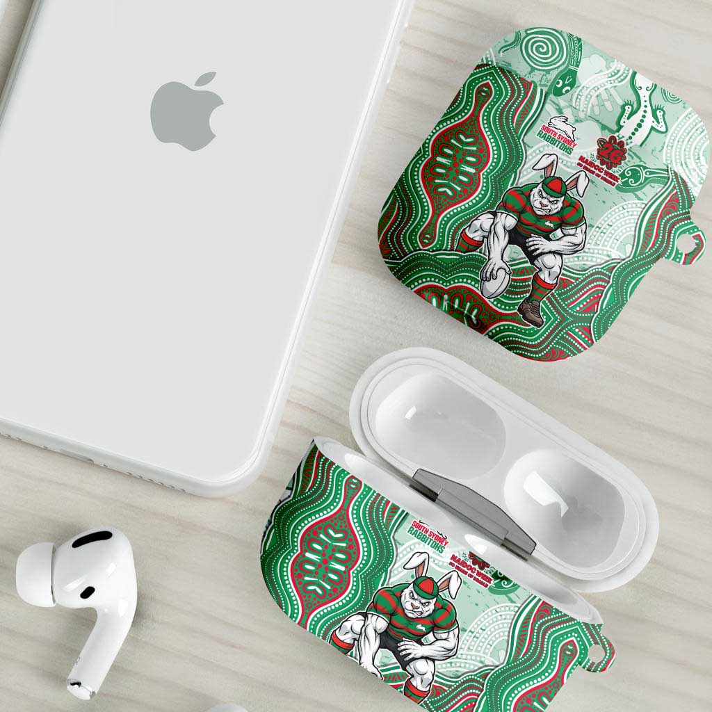 South Sydney Rabbitohs NAIDOC Week 2026 AirPods Case First Nations of Australia Aboriginal Mascot Rugby
