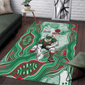 South Sydney Rabbitohs NAIDOC Week 2026 Area Rug First Nations of Australia Aboriginal Mascot Rugby