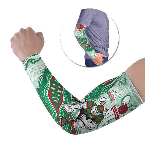South Sydney Rabbitohs NAIDOC Week 2026 Arm Sleeves First Nations of Australia Aboriginal Mascot Rugby