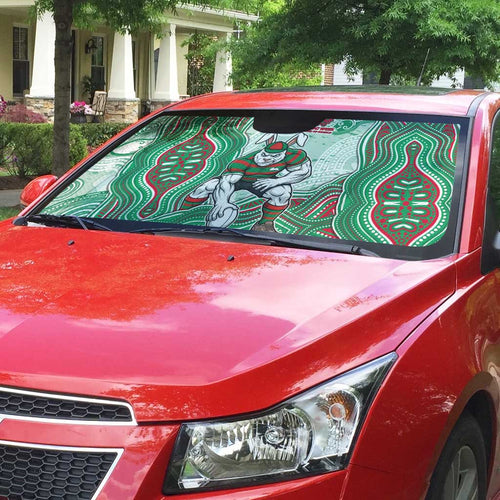 South Sydney Rabbitohs NAIDOC Week 2026 Auto Sun Shade First Nations of Australia Aboriginal Mascot Rugby