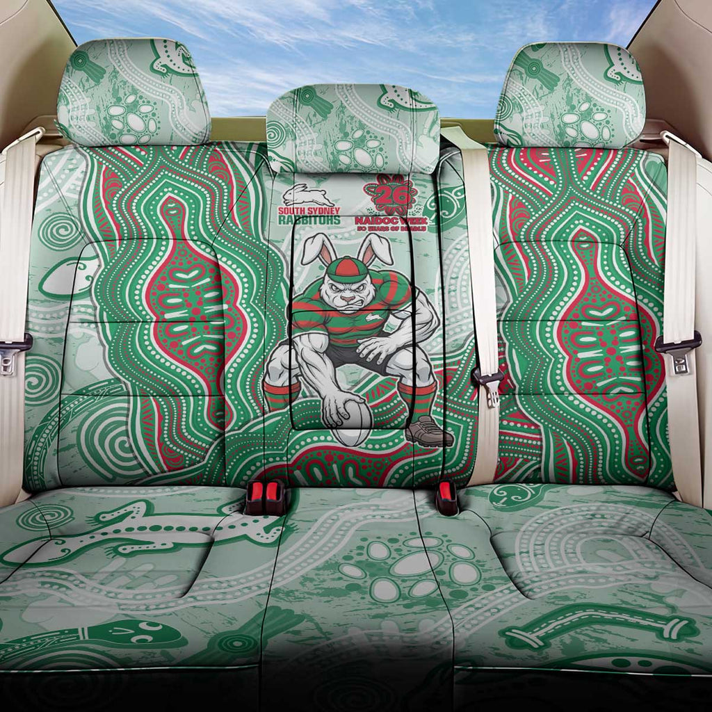 South Sydney Rabbitohs NAIDOC Week 2026 Back Car Seat Cover First Nations of Australia Aboriginal Mascot Rugby