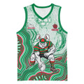 South Sydney Rabbitohs NAIDOC Week 2026 Basketball Jersey First Nations of Australia Aboriginal Mascot Rugby