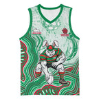 South Sydney Rabbitohs NAIDOC Week 2026 Basketball Jersey First Nations of Australia Aboriginal Mascot Rugby