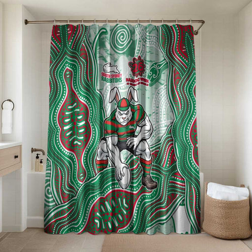 South Sydney Rabbitohs NAIDOC Week 2026 Bathroom Set First Nations of Australia Aboriginal Mascot Rugby