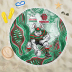 South Sydney Rabbitohs NAIDOC Week 2026 Beach Blanket First Nations of Australia Aboriginal Mascot Rugby
