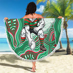 South Sydney Rabbitohs NAIDOC Week 2026 Beach Blanket First Nations of Australia Aboriginal Mascot Rugby