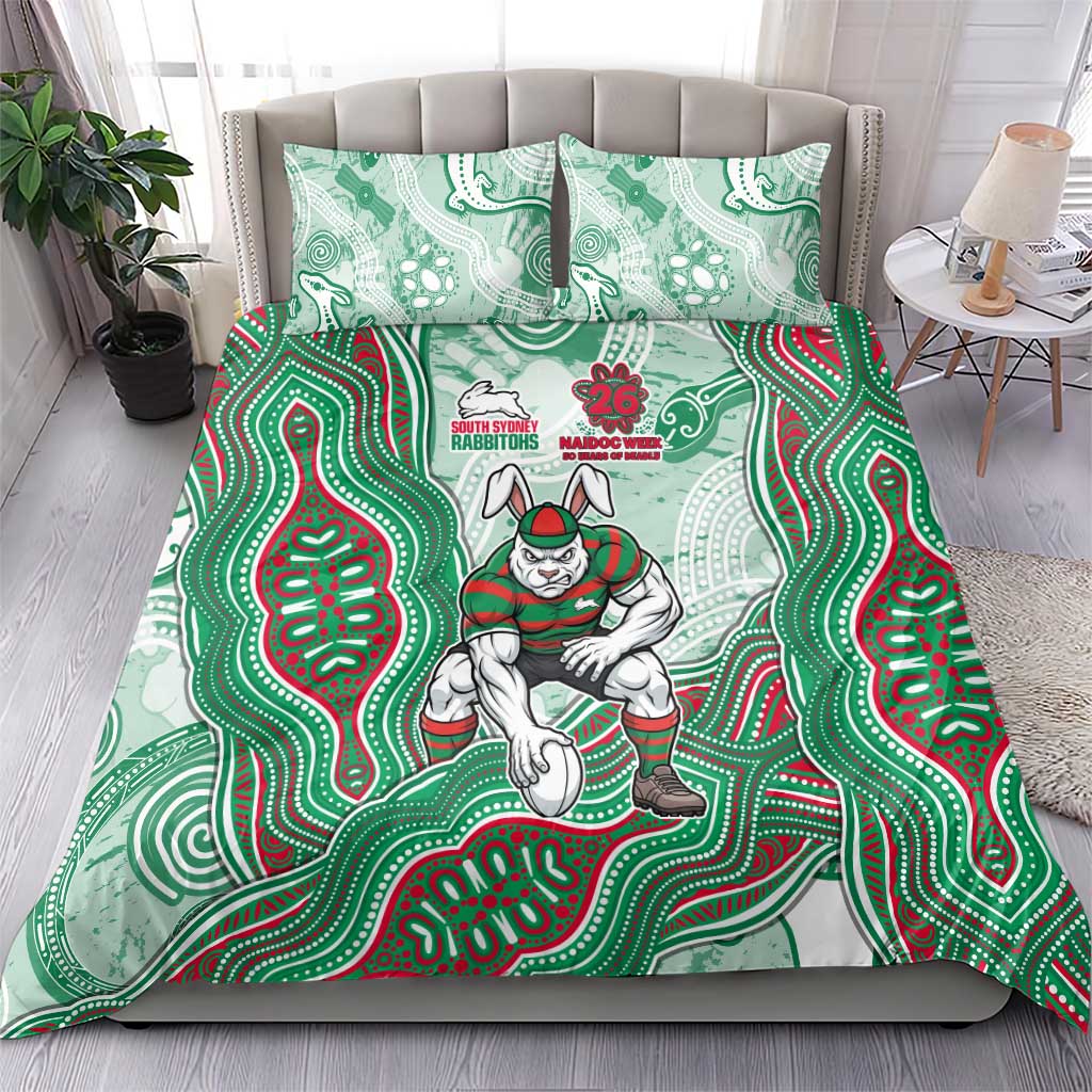 South Sydney Rabbitohs NAIDOC Week 2026 Bedding Set First Nations of Australia Aboriginal Mascot Rugby