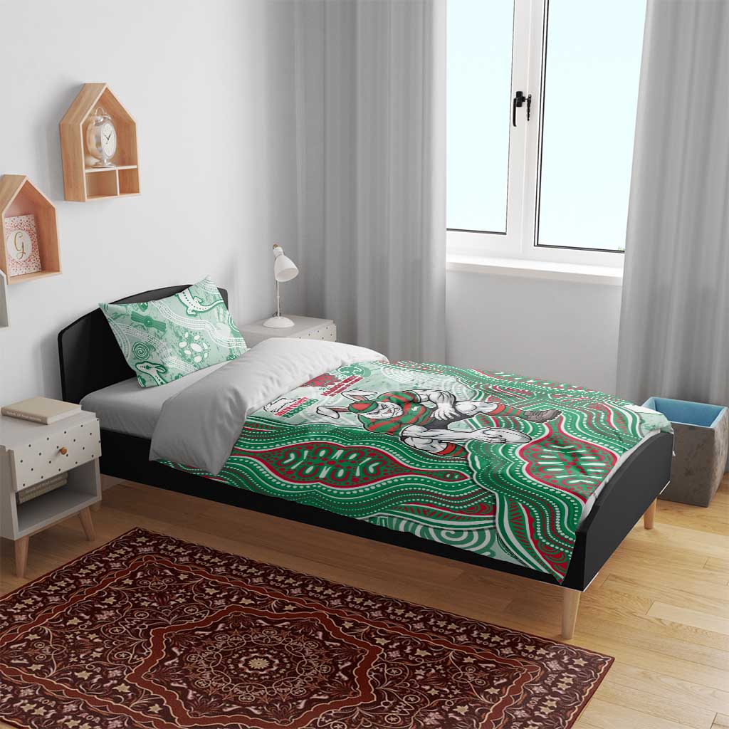 South Sydney Rabbitohs NAIDOC Week 2026 Bedding Set First Nations of Australia Aboriginal Mascot Rugby