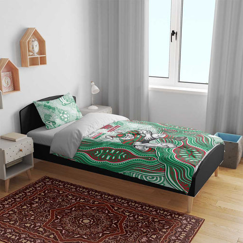 South Sydney Rabbitohs NAIDOC Week 2026 Bedding Set First Nations of Australia Aboriginal Mascot Rugby