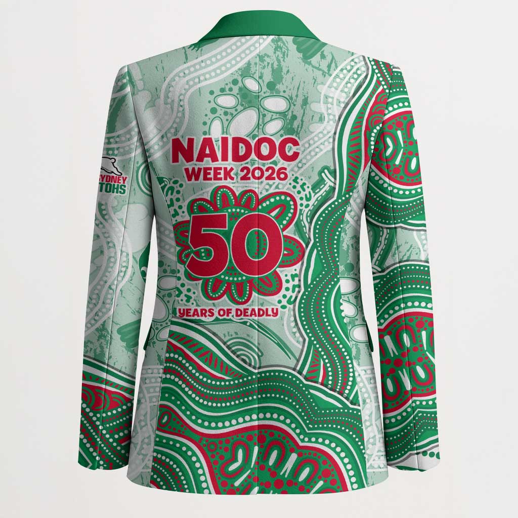 South Sydney Rabbitohs NAIDOC Week 2026 Blazer First Nations of Australia Aboriginal Mascot Rugby