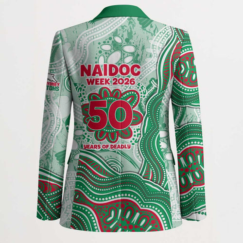 South Sydney Rabbitohs NAIDOC Week 2026 Blazer First Nations of Australia Aboriginal Mascot Rugby