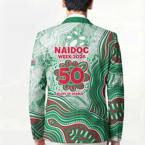 South Sydney Rabbitohs NAIDOC Week 2026 Blazer First Nations of Australia Aboriginal Mascot Rugby