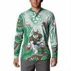 South Sydney Rabbitohs NAIDOC Week 2026 Button Sweatshirt First Nations of Australia Aboriginal Mascot Rugby