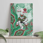 South Sydney Rabbitohs NAIDOC Week 2026 Canvas Wall Art First Nations of Australia Aboriginal Mascot Rugby
