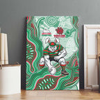South Sydney Rabbitohs NAIDOC Week 2026 Canvas Wall Art First Nations of Australia Aboriginal Mascot Rugby