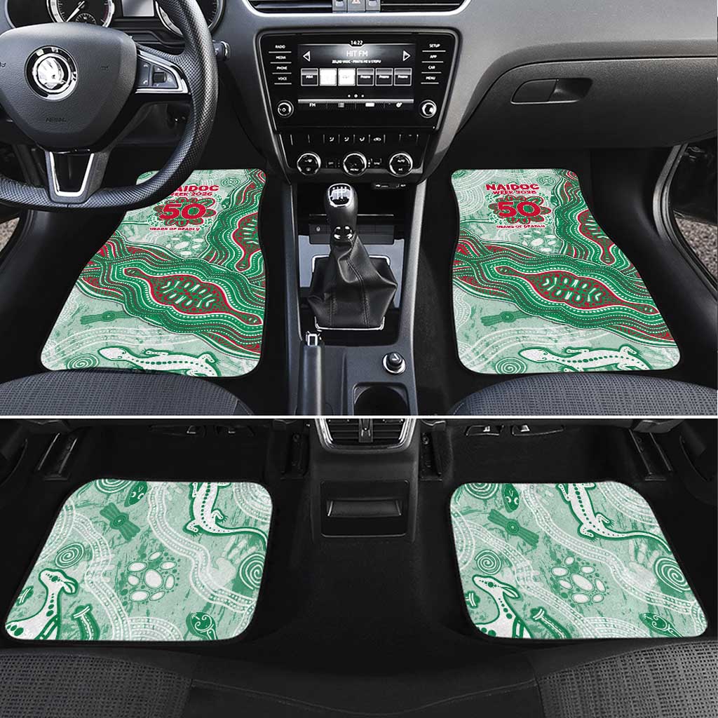 South Sydney Rabbitohs NAIDOC Week 2026 Car Mats First Nations of Australia Aboriginal Mascot Rugby