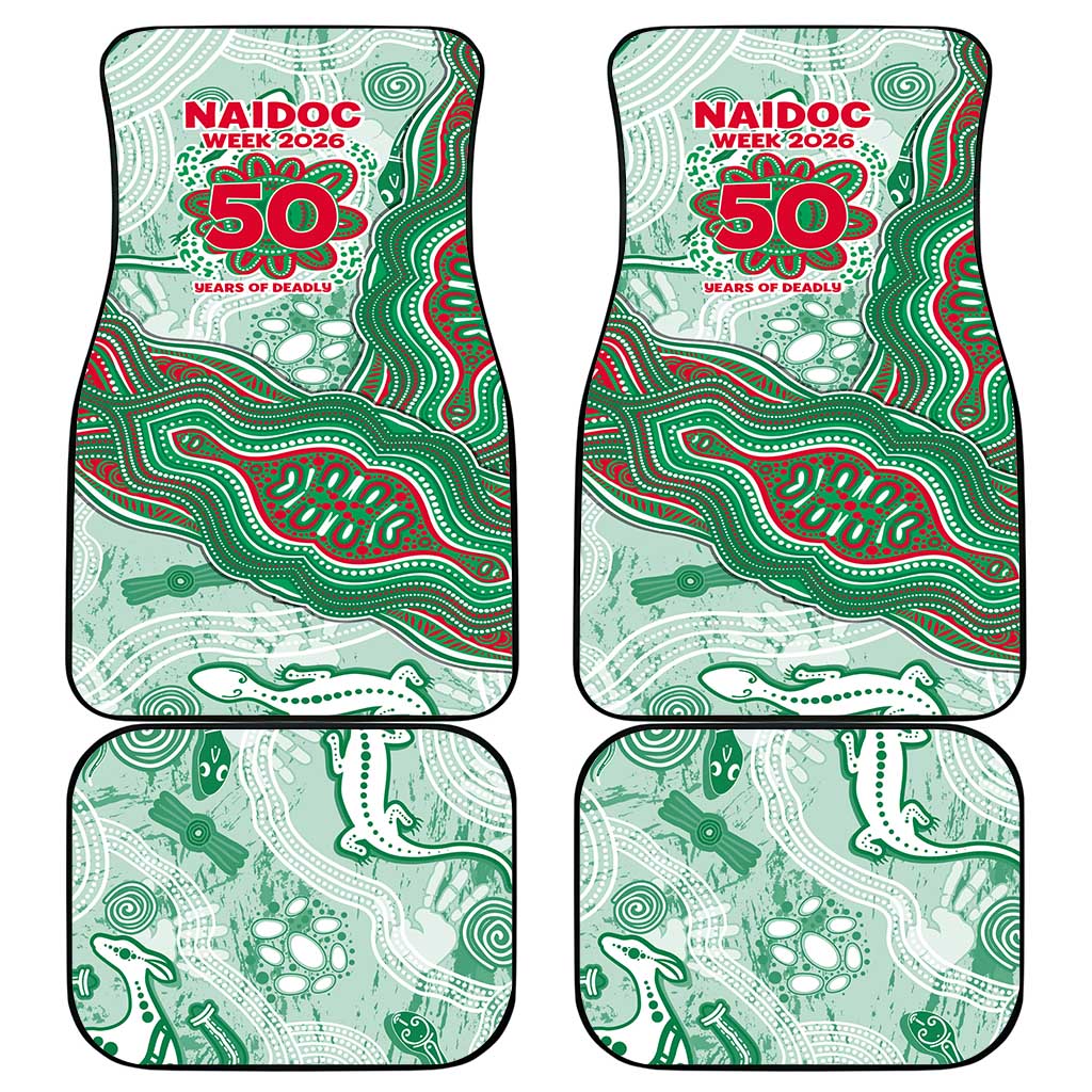 South Sydney Rabbitohs NAIDOC Week 2026 Car Mats First Nations of Australia Aboriginal Mascot Rugby