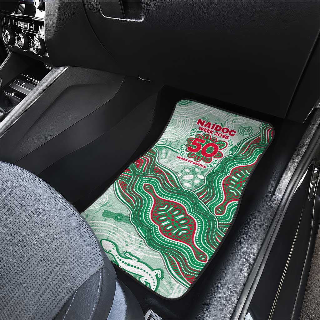 South Sydney Rabbitohs NAIDOC Week 2026 Car Mats First Nations of Australia Aboriginal Mascot Rugby