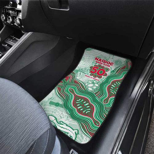 South Sydney Rabbitohs NAIDOC Week 2026 Car Mats First Nations of Australia Aboriginal Mascot Rugby