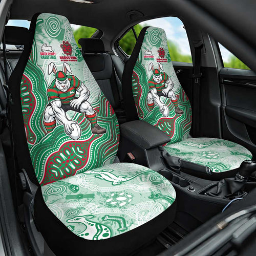 South Sydney Rabbitohs NAIDOC Week 2026 Car Seat Cover First Nations of Australia Aboriginal Mascot Rugby