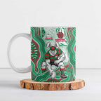 South Sydney Rabbitohs NAIDOC Week 2026 Ceramic Mug First Nations of Australia Aboriginal Mascot Rugby