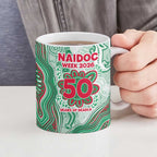 South Sydney Rabbitohs NAIDOC Week 2026 Ceramic Mug First Nations of Australia Aboriginal Mascot Rugby