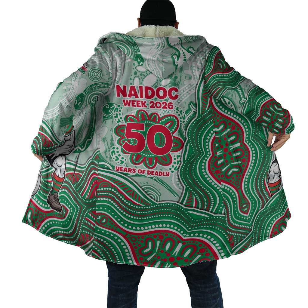 South Sydney Rabbitohs NAIDOC Week 2026 Cloak First Nations of Australia Aboriginal Mascot Rugby