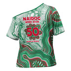 South Sydney Rabbitohs NAIDOC Week 2026 Cross Shoulder Shirt First Nations of Australia Aboriginal Mascot Rugby