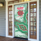 South Sydney Rabbitohs NAIDOC Week 2026 Door Cover First Nations of Australia Aboriginal Mascot Rugby